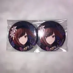 東雲絵名 ザムザ プロセカ グリッター缶バッジ 特訓後 2個セット プロセカ グリ缶 グリッター缶バッジ 東雲絵名 34A ザムザ