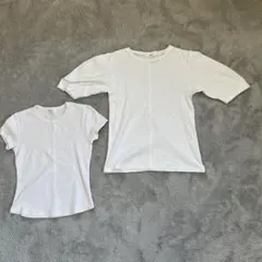 STYLEMIXER ホワイト 半袖Tシャツ S 2枚セットのサムネイル