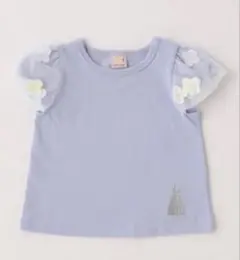 【新品】petit mainディズニープリンセス半袖Tシャツ90cm バルーン袖