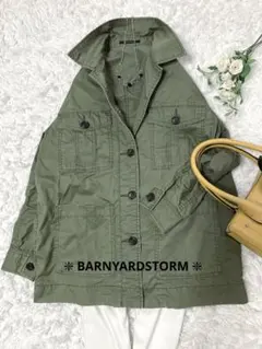 カーキ ブルゾン