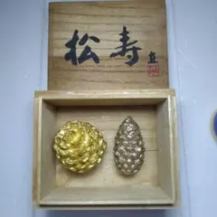 ④富永直樹／金銀『鯛』／文化勲章受賞／ブロンズ本金箔本銀箔仕上