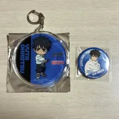 呪術廻戦 乙骨憂太 ラウンドワン ROUND1 缶バッジ キーホルダー ガチャ