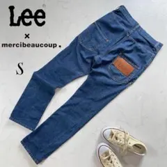 Lee × メルシーボークー コラボ デニム S 立体裁断 ハイウエスト 希少のサムネイル