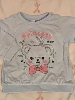 プリンセスベア Tシャツ サイズ80 水色 美品