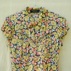 FREE'S SHOP 花柄 半袖ワンピースのサムネイル