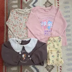 子供服まとめ売り4点セット 女の子90㎝ ドキンちゃん バースデイ