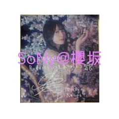 櫻坂46 森田ひかる サクコレ くじ C賞 色紙 - メルカリ