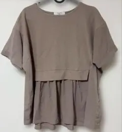 Samansa Mos2 blue 半袖Tシャツのサムネイル