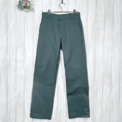☆ディッキーズ/Dickies 874 ダークグリーン ワークパンツ 美品