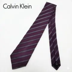 CK　カルバンクライン ネクタイ Calvin Klein　ストライプ