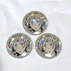 文豪ストレイドッグス　ホログラム缶バッジ　novels ver.3 中島敦【１】