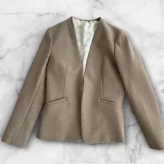 美品 シースルータートル 長袖 カットソー シアー 刺繍