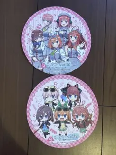 五等分の花嫁 富士急ハイランド コースター 2枚セット