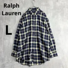 2026年最新】Ralph Lauren カラー：ネイビー系 メンズ ネルシャツの