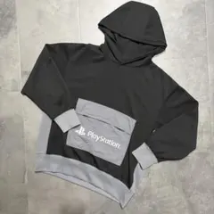 GU PlayStation パーカー L フーディー プルオーバー グレー