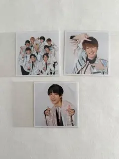 Snow Man向井康二 深澤辰哉 ましかくフォト3枚セット