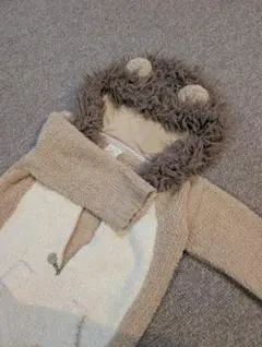 パンさん専用✨【値下げ】gelato pique ライオンさんフリースロンパース