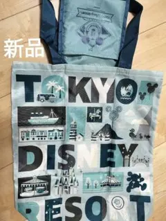 ★新品★ディズニーランド エコバック 42cm×37cm ミッキーマウス