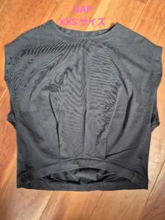 GAP 黒 ノースリーブ Tシャツ　XXS
