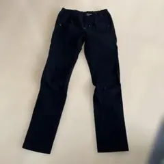 キッズ ロングパンツ ブラック 140