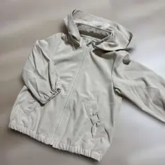 any FAM ブルゾン パーカー ジャケット 薄手 ベージュ系 100cm