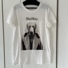 Max Mara ♡ dog 犬　プリント　Tシャツ　マックスマーラ　XSのサムネイル