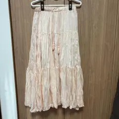 ems excite ロングスカート ピンク