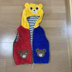 ミキハウス　ベスト　なりきりベスト 90