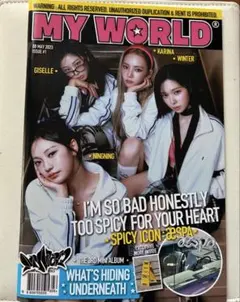 aespa MY WORLD zine/spicy ver アルバム CD