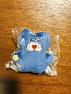 mojojojo とわとも ぬいぐるみ マスコット キーホルダー 青