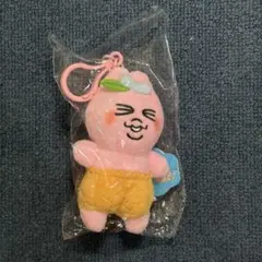 【新品未使用】韓国　POPUP おぱんちゅうさぎ　みかん　マスコットキーホルダーのサムネイル