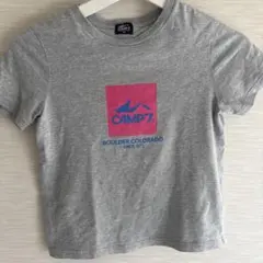【値下げ】CAMP7 Tシャツ グレー 130cm