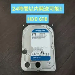 WD BLUE HDD 6TB