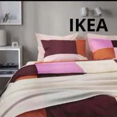 IKEA ブルーンクリスラ　掛け布団カバー＆枕カバー　シングル　新品