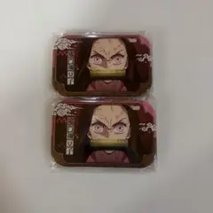 鬼滅の刃 禰豆子 缶バッジ 2個セット