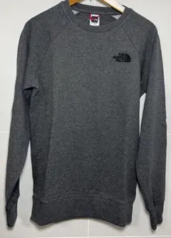 【未使用】ノースフェイス ラグラン スウェット グレー S（日本M相当）