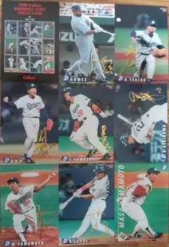 1999年カルビー野球チップス 中日ドラゴンズ サイン入りカードセット