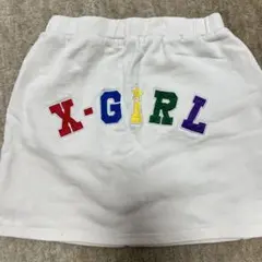 X-GIRL カラフルロゴスカート 130