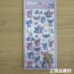国内正規品★ディズニー スティッチ & エンジェル ボンボンドロップシール 新品