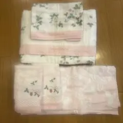 WEDGWOOD ワイルドストロベリー柄 タオルセット　全5枚
