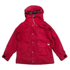 80s 日本製 THE NORTH FACE マウンテンパーカー 赤 M 茶タグ
