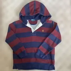 Ralph Lauren ボーダー　パーカー　子供　130
