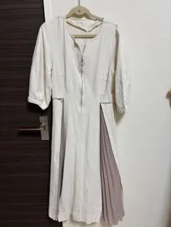 ホワイトデニムワンピース　チャオパニックのサムネイル