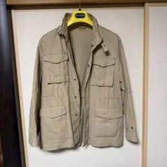 ikka ミリタリージャケット ベージュ Mサイズ　春秋用のサムネイル