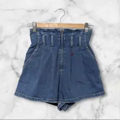 ココディール　デニム　ショートパンツ　ハイウエスト サイズ2　美品
