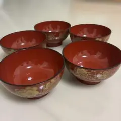 お椀×5