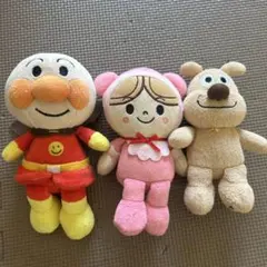 アンパンマン　人形　3点セット