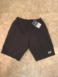 ヨネックス　ユニハーフパンツ　Sサイズ　ブラック