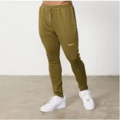 VANQUISH OLIVE TAPERED FIT SWEATPANTS