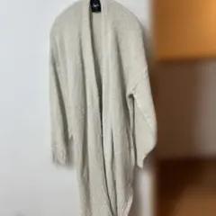 ロングカーディガン アイボリー